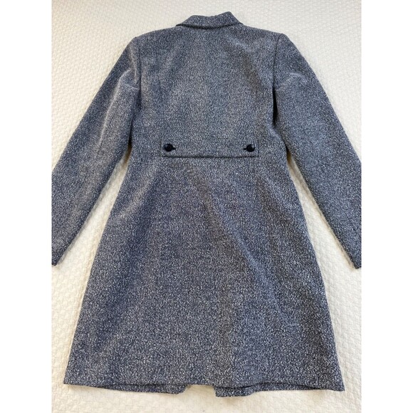 Caslon Tweed Jacket‎ Mid Length Coat | Gray | Single Breasted | Size 8 - Picture 10 of 15